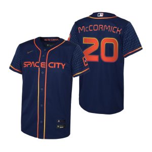 Stunning Houston Astros #20 Chas McCormick Navy Youth Nike 2022 City Connect Replica MLB Jersey Sports enthusiasts seize this opportunity Order now to feel the game excitement