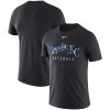 Stunning Kansas City Royals Nike MLB Practice T Shirt Anthracite