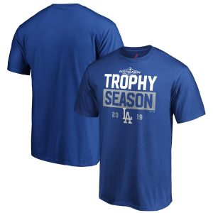 HighQuality Los Angeles Dodgers Majestic 2019 Postseason Around the Horn T Shirt Royal