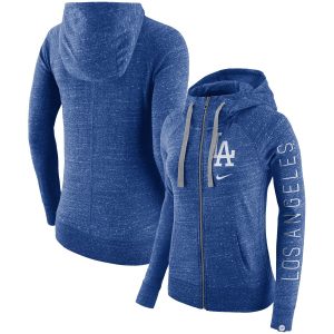 Stunning Los Angeles Dodgers Nike Women's Vintage Full Zip Hoodie Royal Be among the first buyers Order now to enjoy top notch quality