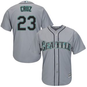 Stunning Mariners #23 Nelson Cruz Grey Cool Base Stitched Youth MLB Jersey Sports enthusiasts seize this opportunity Order now to feel the game excitement