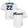 Stunning Marlins #22 Sandy Alcantara White Cool Base Stitched Youth MLB Jersey Collectors this is a must have Add it to your collection by ordering