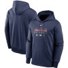Stunning Men's Houston Astros Nike Navy Authentic Collection Therma Performance Pullover Hoodie