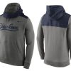 Stunning Men's New York Yankees Nike Gray Cooperstown Collection Hybrid Pullover Hoodie