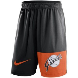 Stunning Men's San Francisco Giants Nike Black Cooperstown Collection Dry Fly Shorts