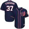 Stunning Nationals #37 Stephen Strasburg Blue Cool Base EStitched Youth MLB Jersey Limited stock Order now to show your love for your team