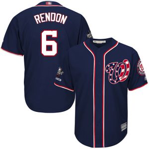 Stunning Nationals #6 Anthony Rendon Navy Blue Cool Base 2019 World Series Champions Stitched Youth MLB Jersey Collectors this is a must have Add it to your collection by ordering