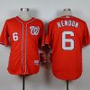 Stunning Nationals #6 Anthony Rendon Red Cool Base Stitched MLB Jersey