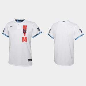 Stunning New York Mets Youth 2021 MLB All Star Game White Jersey Collectors this is a must have Add it to your collection by ordering