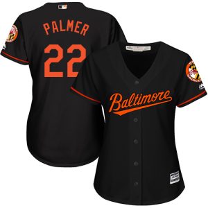 Stunning Orioles #22 Jim Palmer Black Alternate Women's Stitched MLB Jersey Be among the first buyers Order now to enjoy top notch quality