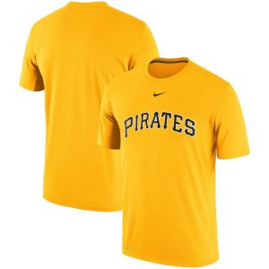 Stunning Pittsburgh Pirates Nike Batting Practice Logo Legend Performance T Shirt Gold