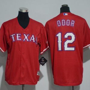 Stunning Rangers #12 Rougned Odor Red Cool Base Stitched Youth MLB Jersey With high demand Don't miss out Order now to wear your team colors