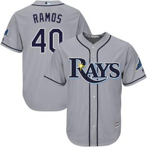 Stunning Rays #40 Wilson Ramos Grey Cool Base Stitched Youth MLB Jersey For a short time available Grab yours quickly to own a team jersey
