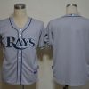 Stunning Rays Blank Grey Cool Base Stitched MLB Jersey