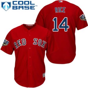 Stunning Red Sox #14 Jim Rice Red Cool Base 2018 World Series Stitched Youth MLB Jersey Sports enthusiasts seize this opportunity Order now to feel the game excitement