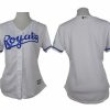 Stunning Royals Blank White Home Women's Stitched MLB Jersey Retailers boost your inventory Order now to meet customer demand