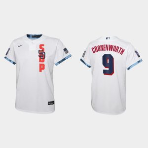 Stunning San Diego Padres #9 Jake Cronenworth Youth 2021 MLB All Star Game White Jersey Hurry Exclusive offer Place your order immediately for a great jersey