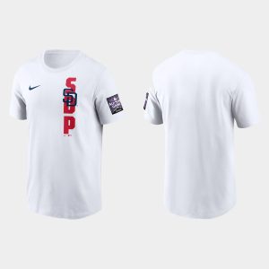 Stunning San Diego Padres Men's 2021 MLB All Star Game Wordmark White T Shirt With high demand Don't miss out Order now to wear your team colors