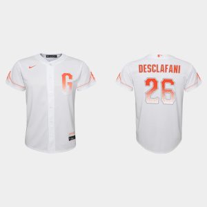 Stunning San Francisco Giants #26 Anthony Desclafani Youth 2021 City Connect White Jersey Sports fans this is your chance Order soon to be part of the action