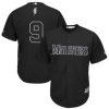 Stunning Seattle Mariners #9 Dee Gordon Majestic 2019 Players' Weekend Cool Base Player Jersey Black