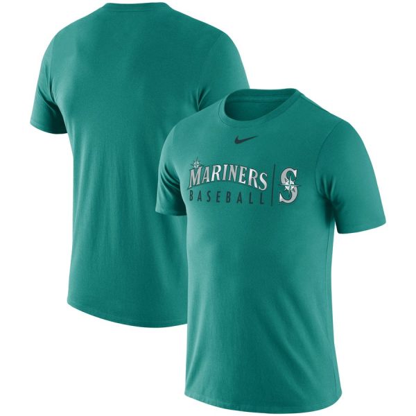 Stunning Seattle Mariners Nike MLB Practice T Shirt Teal