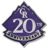 Stunning Stitched 2013 Colorado Rockies 20th Anniversary Logo Sleeve Patch