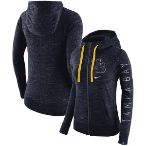 Stunning Tampa Bay Rays Nike Women's Vintage Full Zip Hoodie Navy With high demand Don't miss out Order now to wear your team colors