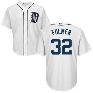 Stunning Tigers #32 Michael Fulmer White Cool Base Stitched Youth MLB Jersey Limited stock Order now to show your love for your team