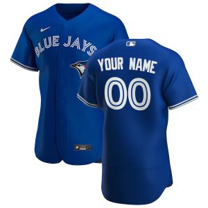 Stunning Toronto Blue Jays Custom Men's Nike Royal Alternate 2020 Authentic Player MLB Jersey