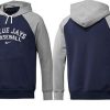 Stunning Toronto Blue Jays Pullover Hoodie Dark Blue & Grey