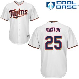 Stunning Twins #25 Byron Buxton White Cool Base Stitched Youth MLB Jersey Sports fans this is your chance Order soon to be part of the action