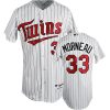 Stunning Twins #33 Justin Morneau Stitched White(Blue Strip) Cool Base Youth MLB Jersey Collectors this is a must have Add it to your collection by ordering