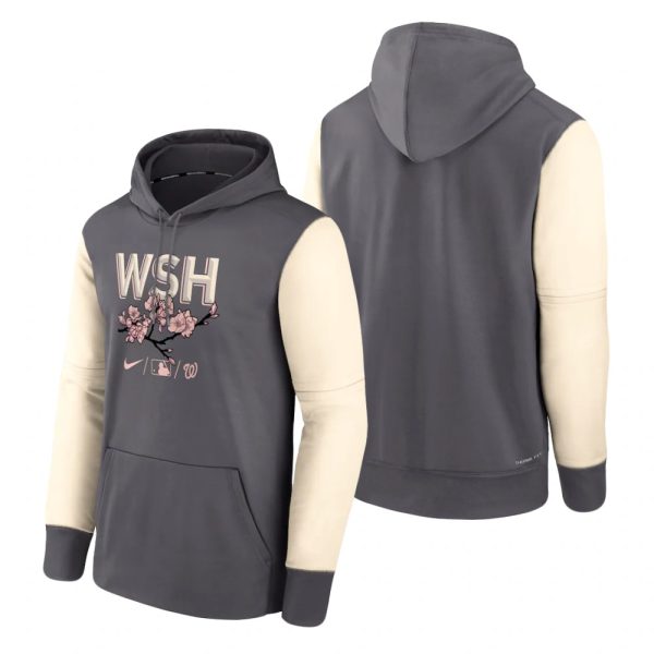 Fantastic Washington Nationals Blank 2022 City Connect Gray Hoodie