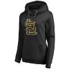 Stunning Women's St.Louis Cardinals Gold Collection Pullover Hoodie Black Act fast Only a few left Secure yours today