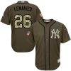 Stunning Yankees #26 DJ LeMahieu Green Salute to Service Stitched Youth MLB Jersey Limited stock Order now to show your love for your team