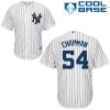 Stunning Yankees #54 Aroldis Chapman White Home Stitched Youth MLB Jersey Hurry Exclusive offer Place your order immediately for a great jersey