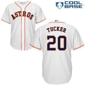 Superb Astros #20 Preston Tucker White Cool Base Stitched Youth MLB Jersey Retailers boost your inventory Order now to meet customer demand