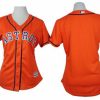 Superb Astros Blank Orange Alternate Women's Stitched MLB Jersey Sports fans this is your chance Order soon to be part of the action