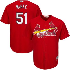 Superb Cardinals #51 Willie McGee Red Cool Base Stitched Youth MLB Jersey Collectors this is a must have Add it to your collection by ordering