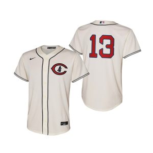 Superb Chicago Cubs #13 David Bote Youth 2022 Field of Dreams MLB Game Jersey   Cream For a short time available Grab yours quickly to own a team jersey