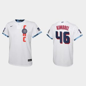 Superb Chicago Cubs #46 Craig Kimbrel Youth 2021 MLB All Star Game White Jersey Collectors this is a must have Add it to your collection by ordering