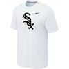 Superb Chicago White Sox Nike Heathered White Club Logo T Shirt