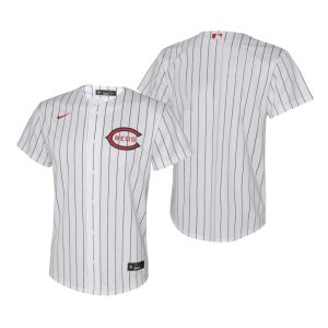 Superb Cincinnati Reds Blank Youth 2022 Field of Dreams MLB Game Jersey   White Sports enthusiasts seize this opportunity Order now to feel the game excitement