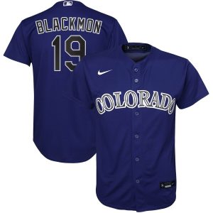 Superb Colorado Rockies #19 Charlie Blackmon Nike Youth Alternate 2020 MLB Player Jersey Purple Hurry Exclusive offer Place your order immediately for a great jersey