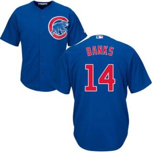 Superb Cubs #14 Ernie Banks Blue Alternate Stitched Youth MLB Jersey Limited stock Order now to show your love for your team