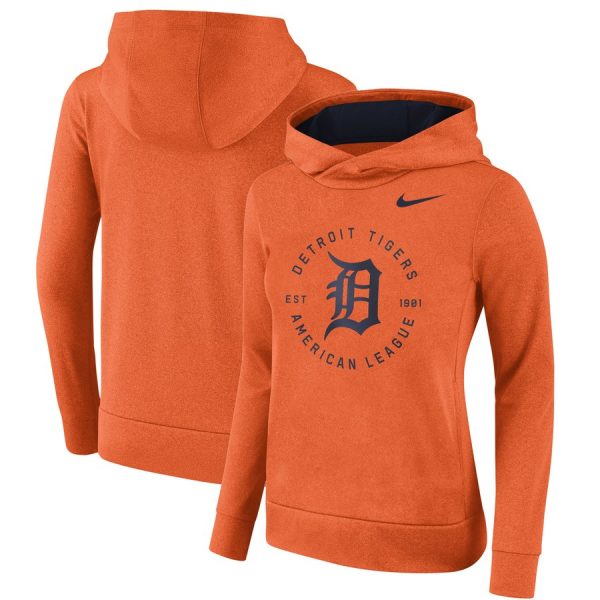 Superb Detroit Tigers Nike Women's Therma Pullover Hoodie Orange For a short time available Grab yours quickly to own a team jersey