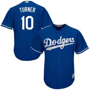 Superb Dodgers #10 Justin Turner Blue Cool Base Stitched Youth MLB Jersey Act fast Only a few left Secure yours today