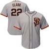 Superb Giants #22 Will Clark Grey Road 2 Cool Base Stitched Youth MLB Jersey Sports enthusiasts seize this opportunity Order now to feel the game excitement