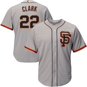 Superb Giants #22 Will Clark Grey Road 2 Cool Base Stitched Youth MLB Jersey Sports enthusiasts seize this opportunity Order now to feel the game excitement