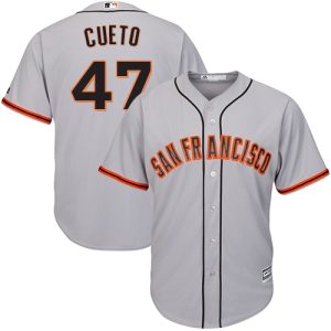 Superb Giants #47 Johnny Cueto Grey Road Cool Base Stitched Youth MLB Jersey Sports fans this is your chance Order soon to be part of the action